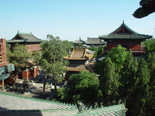 正定隆兴寺全景